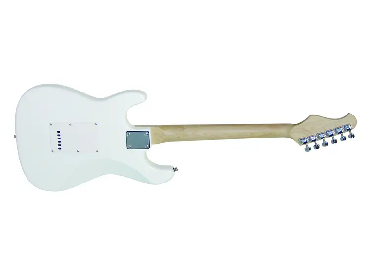 DIMAVERY ST-203 E-Guitar, white 